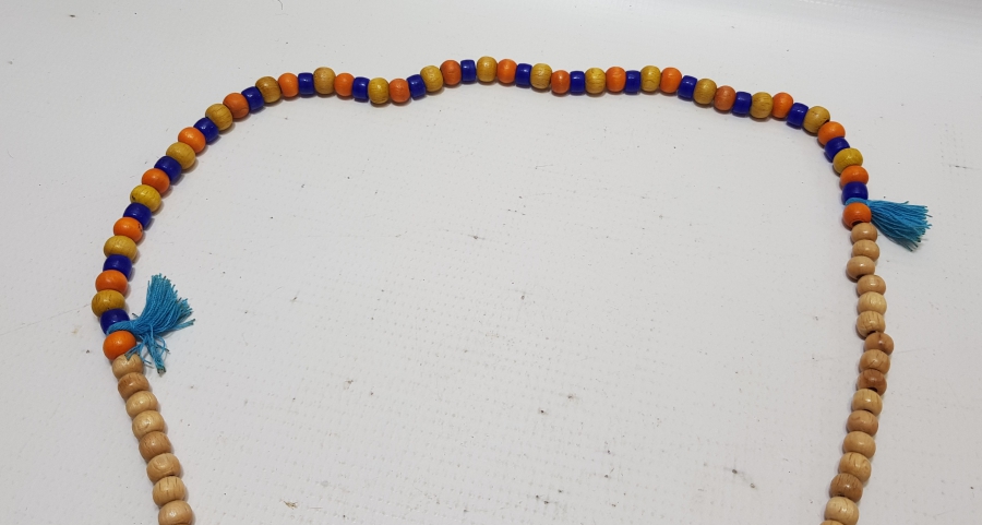 TESPİH AĞACINDAN YAPILMIŞ ŞAMANİK GELİN TAKISI