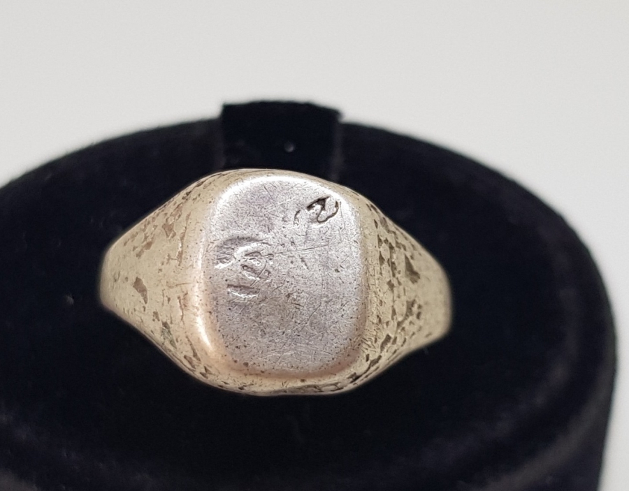 OSMANLI DÖNEMİ TUĞRALI GÜMÜŞ NADİR YÜZÜK