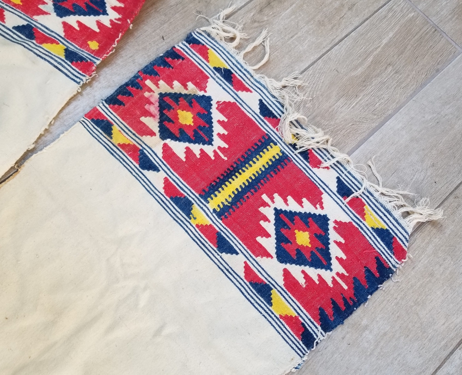 NADİR TİPTE OSMANLI DÖNEMİ EL DOKUMA GELİN BEL KUŞAĞI