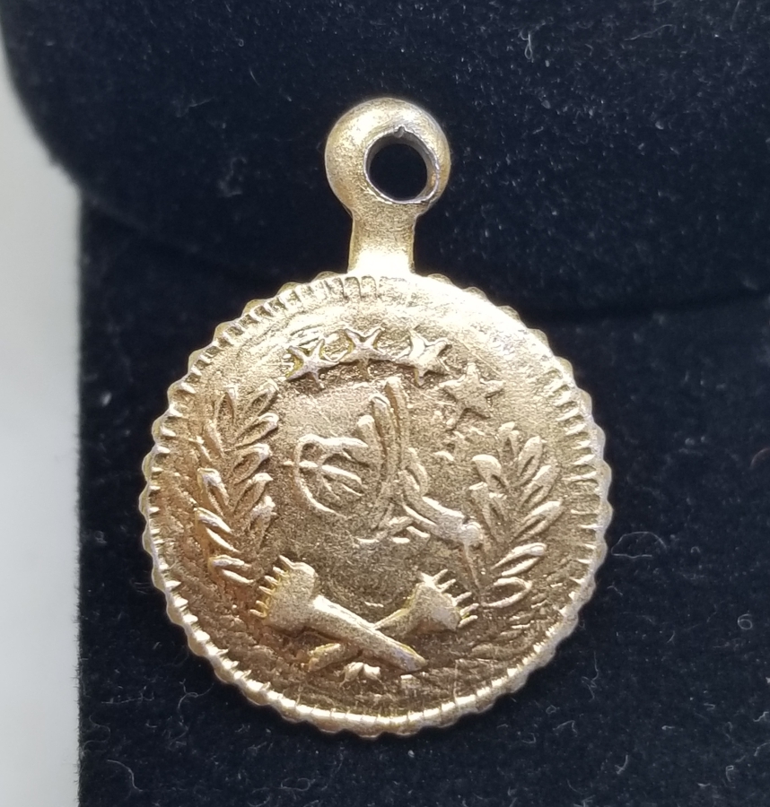 OSMANLI DÖNEMİ ALTIN KAPLAMA SÜNNET MAŞALLAHI