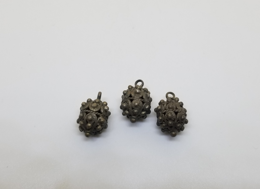 OSMANLI DÖNEMİ TELKARİ İŞÇİLİKLİ ÇOK NADİR KÖSTEK TOPLARI / KOZALARI