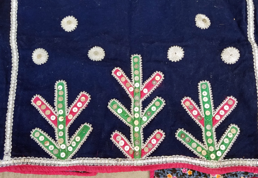 ÜZERİ HAYAT AĞAÇLI OSMANLI DÖNEMİ GELİN CEPKENİ