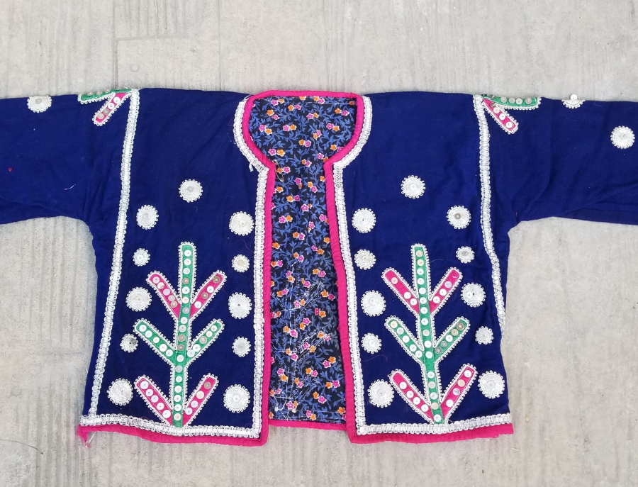 ÜZERİ HAYAT AĞAÇLI OSMANLI DÖNEMİ GELİN CEPKENİ