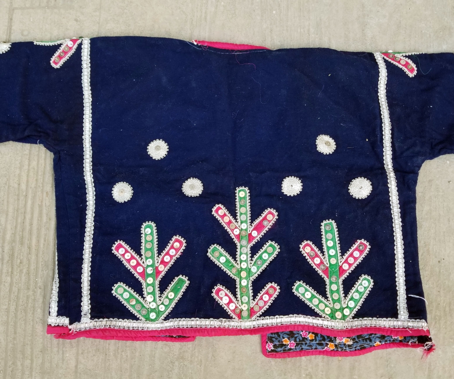 ÜZERİ HAYAT AĞAÇLI OSMANLI DÖNEMİ GELİN CEPKENİ