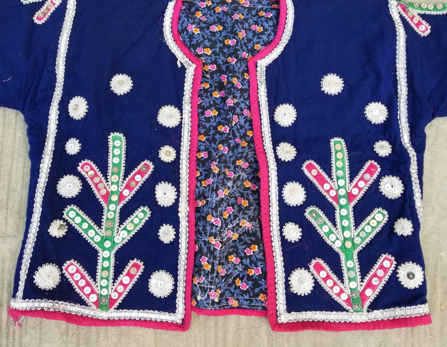 ÜZERİ HAYAT AĞAÇLI OSMANLI DÖNEMİ GELİN CEPKENİ