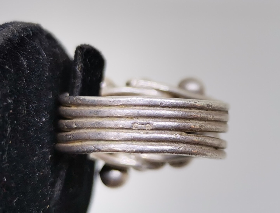 ÇİNGILLI ÖZEL YAPIM GÜMÜŞ YÜZÜK