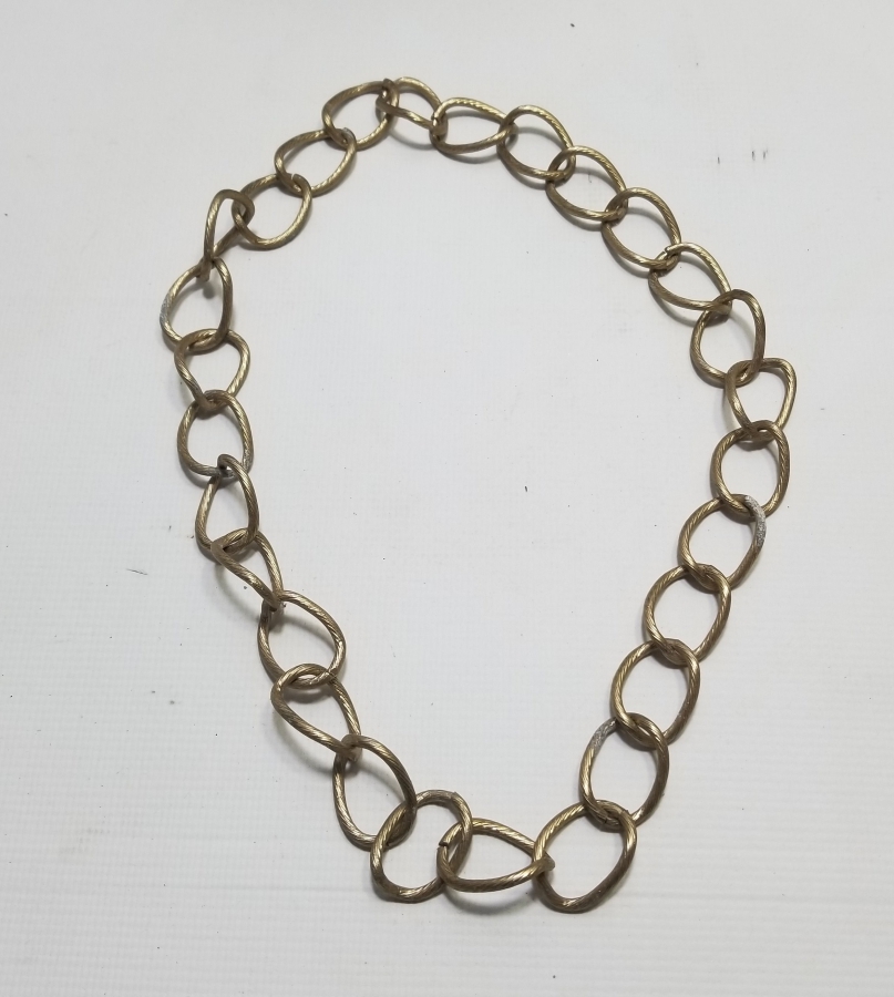 ALTIN KAPLAMA ANTİKA BİJUTERİ İNGİLİZ GERDANLIK