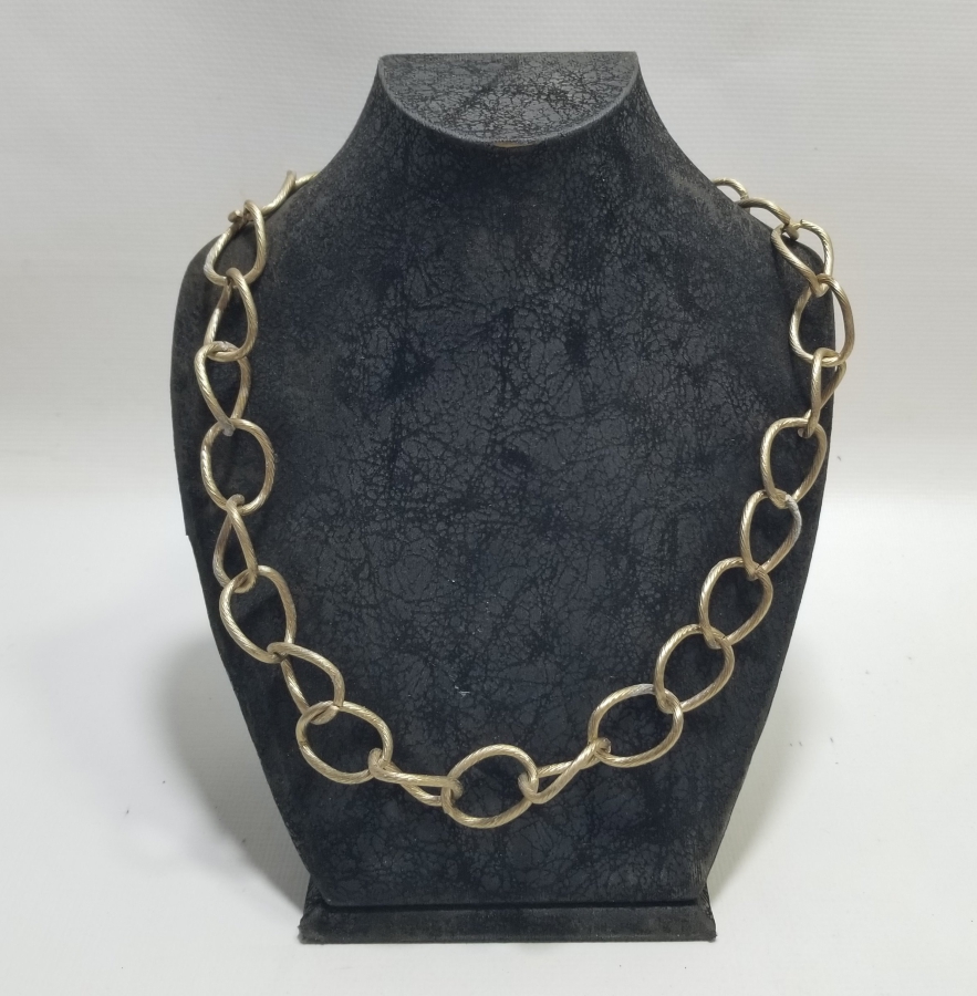 ALTIN KAPLAMA ANTİKA BİJUTERİ İNGİLİZ GERDANLIK