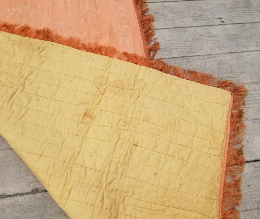 OSMANLI DÖNEMİ TEKKE İŞİ İPEK SECCADE