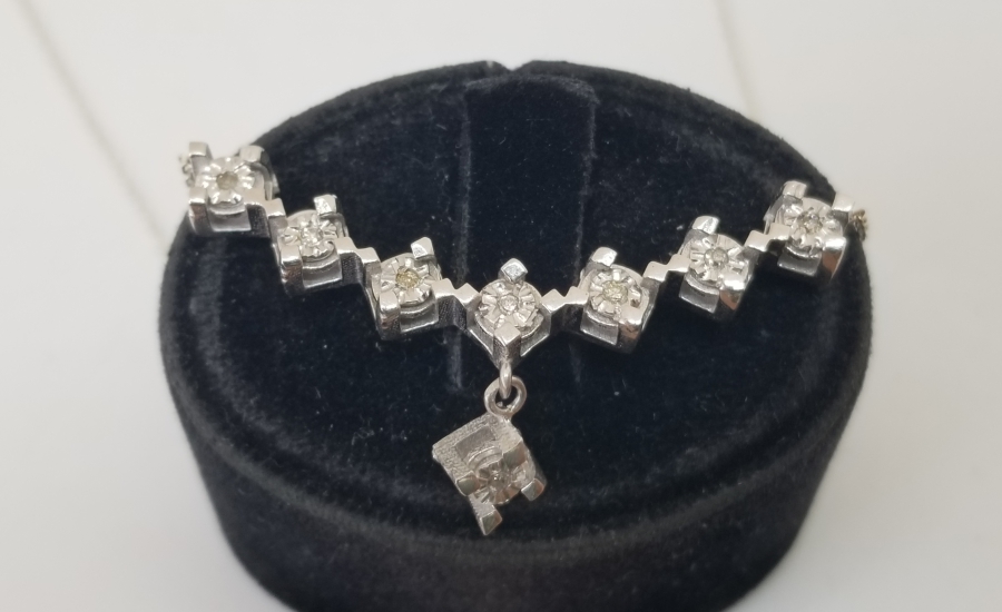 PIRLANTA TAŞLI ÖZEL YAPIM GERDANLIK