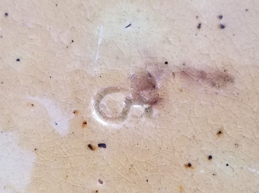 NADİR TİPTE İÇİ OSMANLICA YAZILI ÇANAKKALE BÜYÜK BOY KAPAKLI KASE