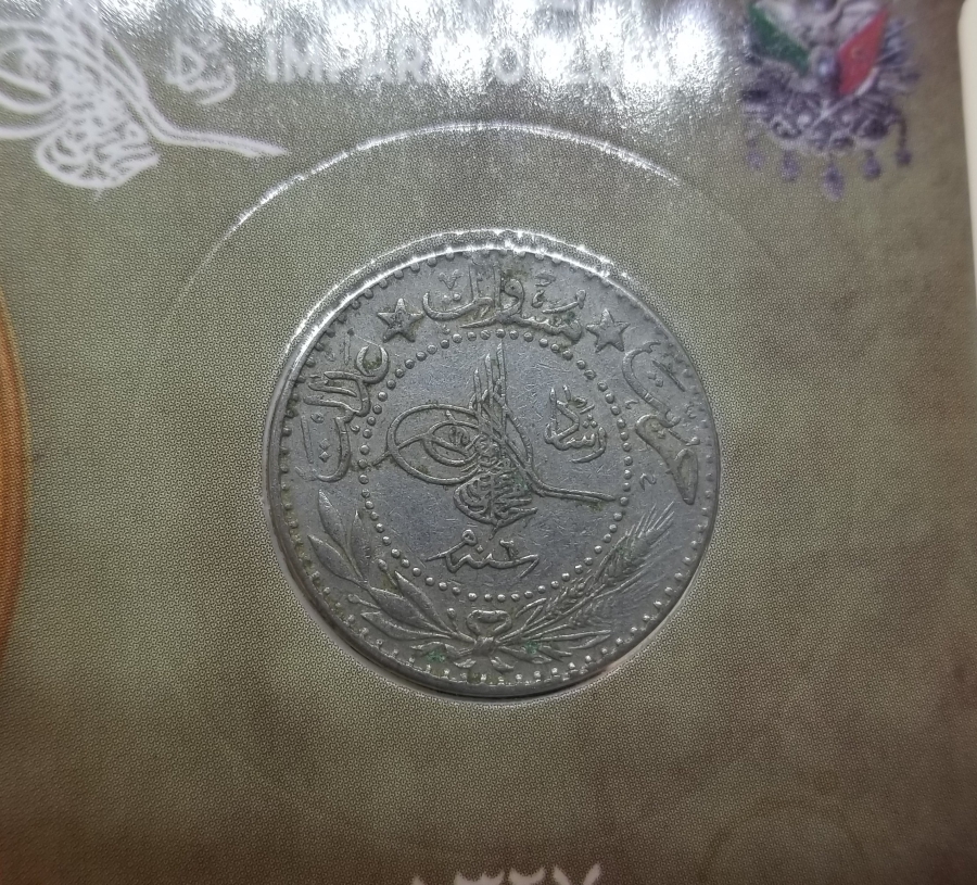 MEHMED REŞAD HAN DÖNEMİ KAPAMASINDA NİKEL 20 PARA