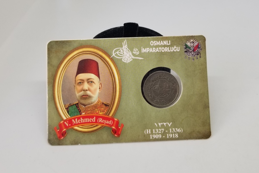 MEHMED REŞAD HAN DÖNEMİ KAPAMASINDA NİKEL 10 PARA
