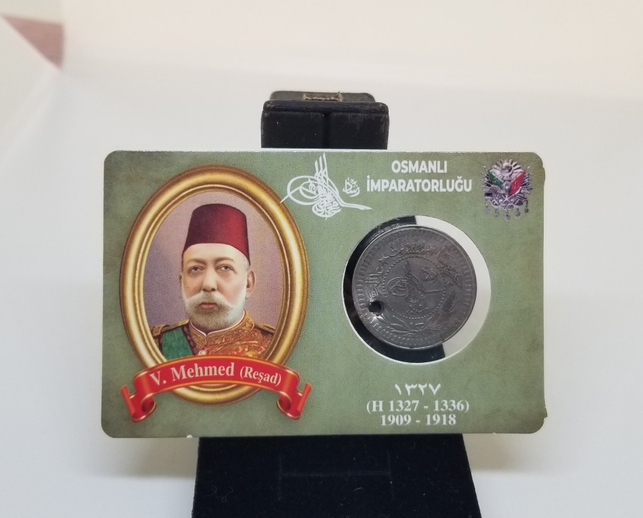 MEHMED REŞAD HAN DÖNEMİ KAPAMASINDA NİKEL 40 PARA