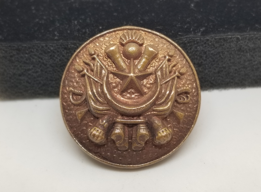 ÜZERİ OSMANLI DEVLET ARMALI NADİR ERTUĞRUL ALAYLARI SUBAY CEKET DÜĞMESİ