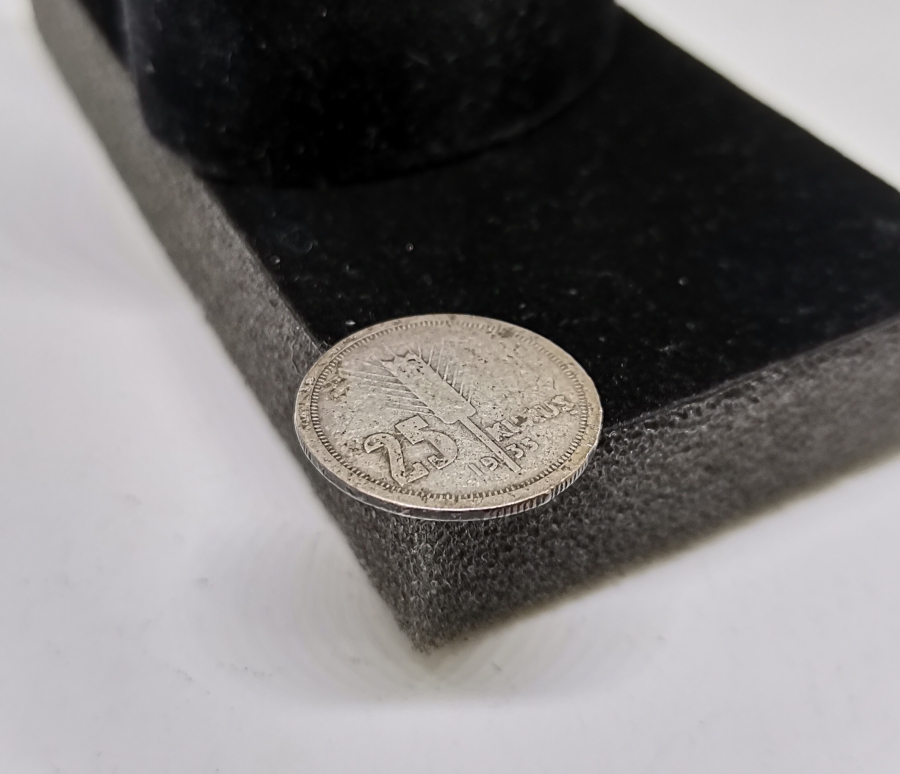 1935 YILI GÜMÜŞ 25 KURUŞ