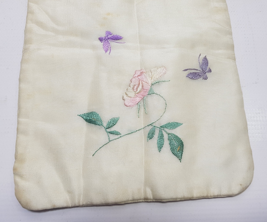 OSMANLI DÖNEMİ MISIR HATIRASI İPEK KESE