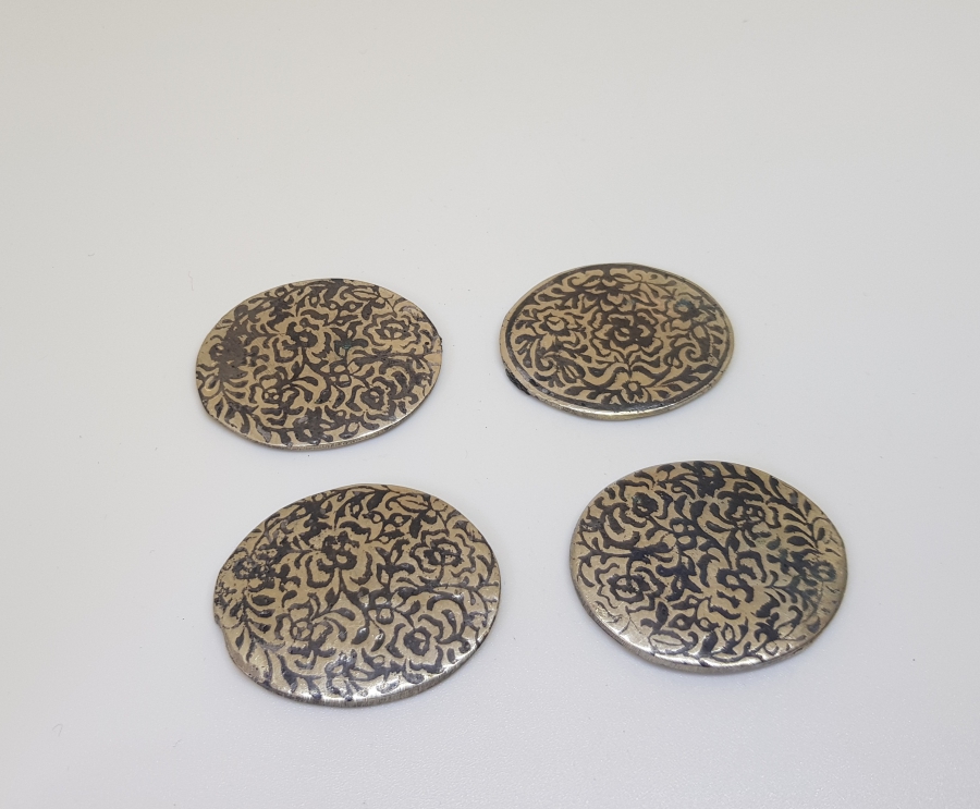 OSMANLI DÖNEMİ SAVAT İŞÇİLİKLİ KOLYE PARÇALARI LOTU