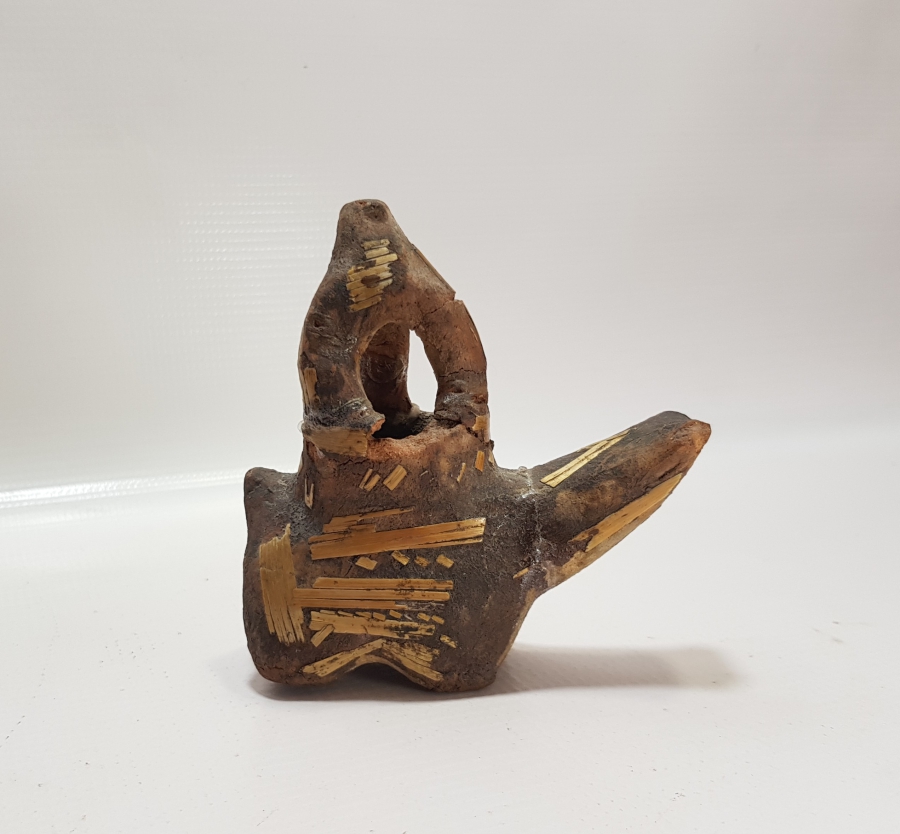 HİCAZ'DAN SARAY ERKANINA YOLLANMIŞ ÇOK NADİR SÜRRE DEVE HAMUTU FORMUNDA GUBAR-I ŞERİF