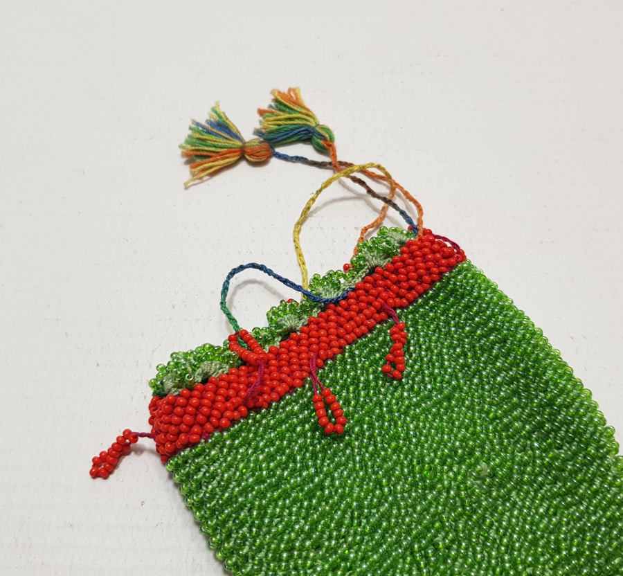 OPAL VE MERCAN TAŞLI EL YAPIMI OSMANLI DÖNEMİ NADİR KESE