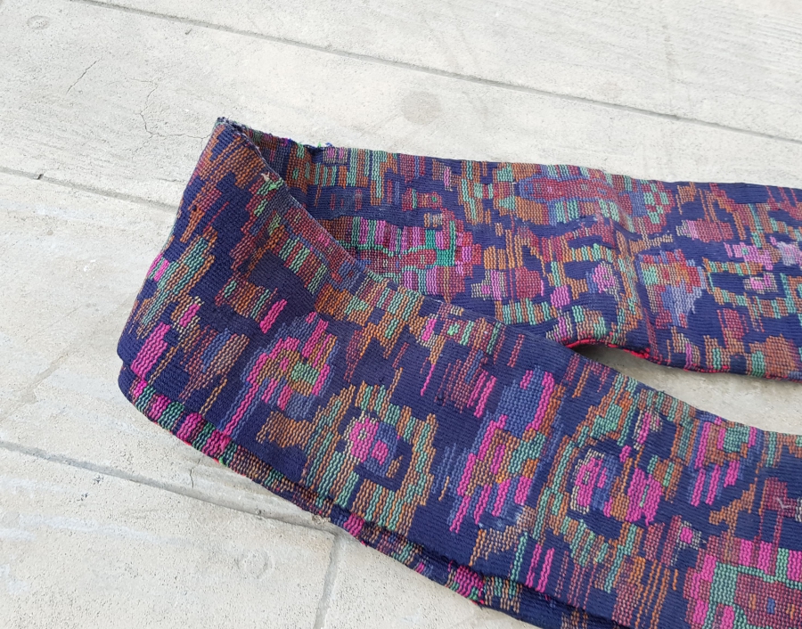 ÜZERİ GÜMÜŞ APLİKLİ OSMANLI DÖNEMİ NADİR VAN YÖRESİ ERMENİ BEL KUŞAĞI