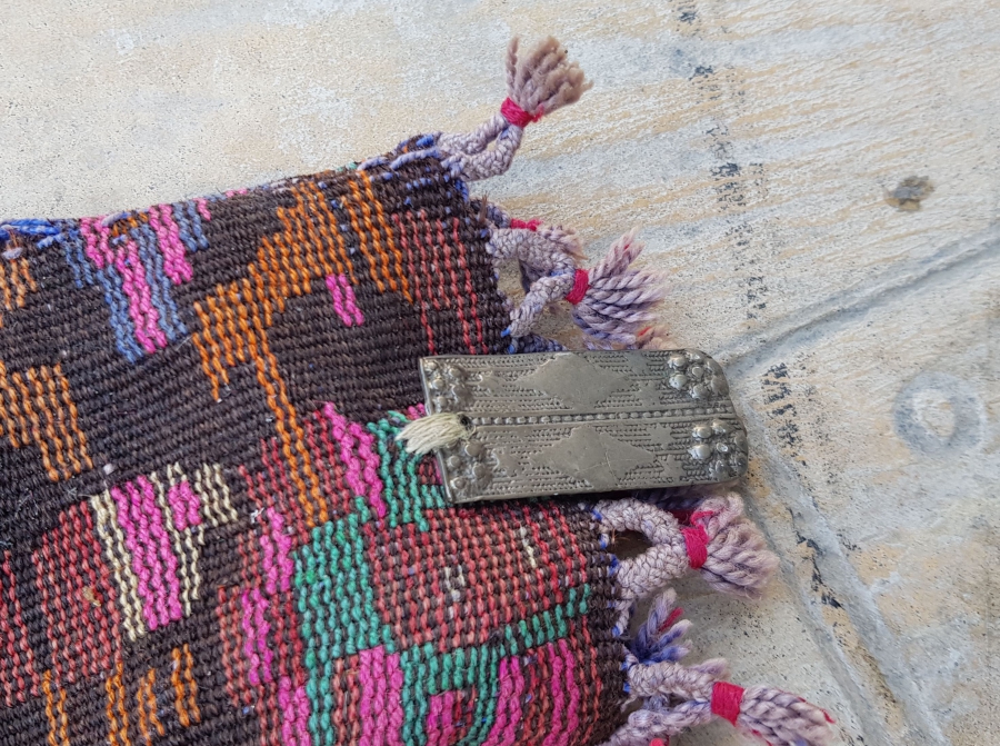 ÜZERİ GÜMÜŞ APLİKLİ OSMANLI DÖNEMİ NADİR VAN YÖRESİ ERMENİ BEL KUŞAĞI