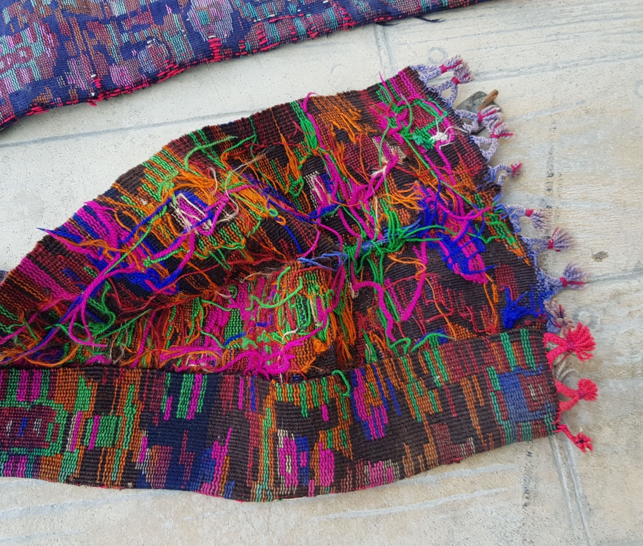 ÜZERİ GÜMÜŞ APLİKLİ OSMANLI DÖNEMİ NADİR VAN YÖRESİ ERMENİ BEL KUŞAĞI