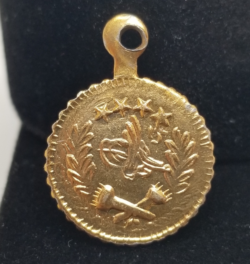 OSMANLI DÖNEMİ ALTIN KAPLAMA SÜNNET MAŞALLAHI