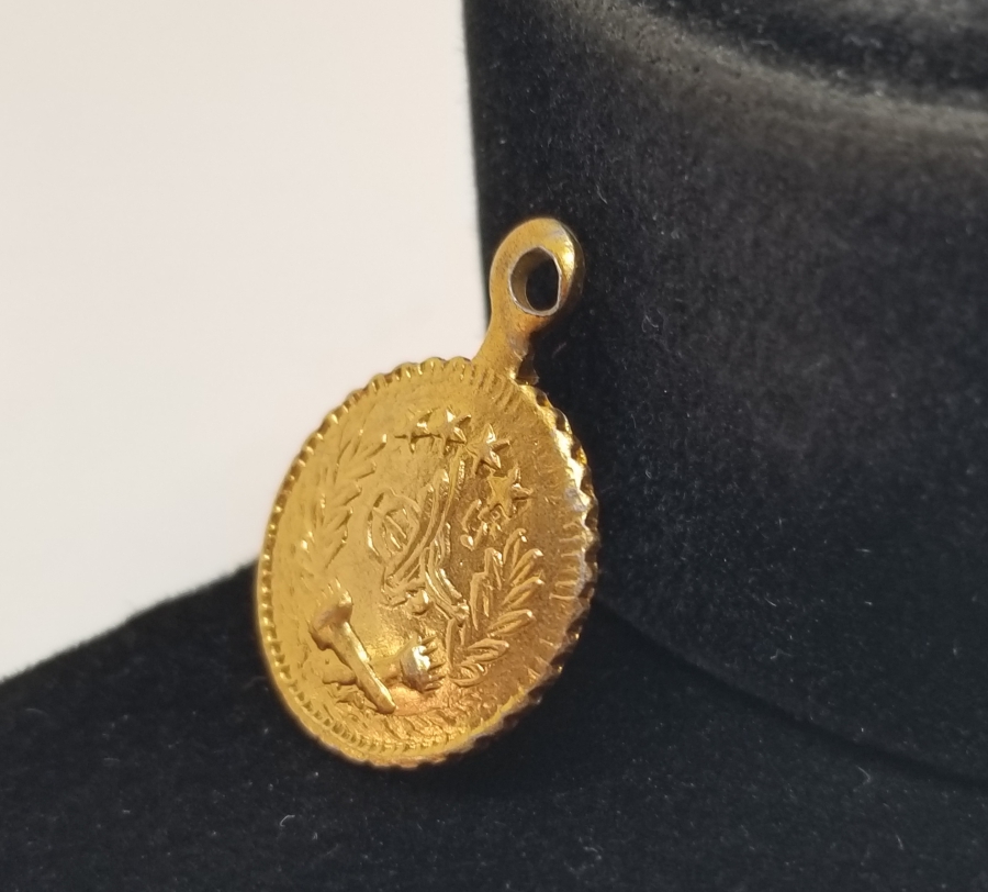 OSMANLI DÖNEMİ ALTIN KAPLAMA SÜNNET MAŞALLAHI