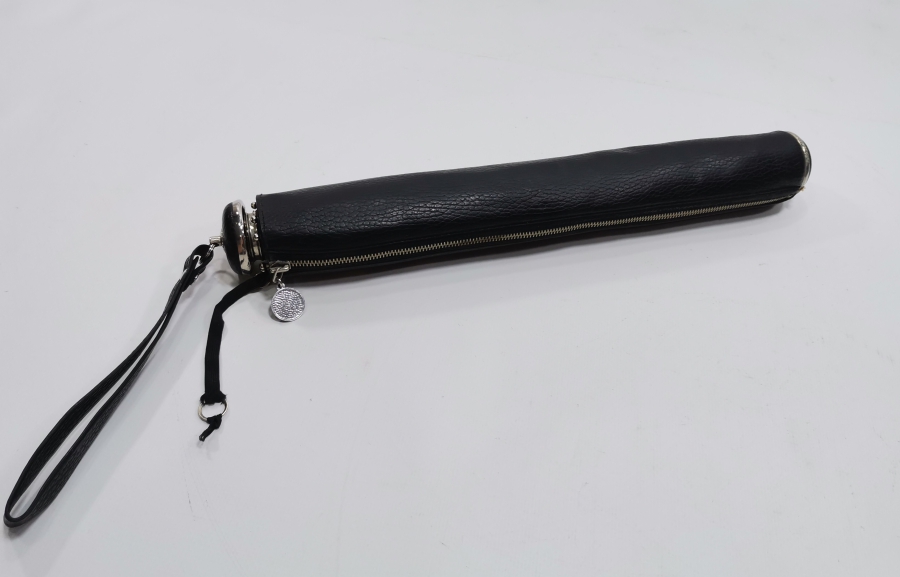 ORİJİNAL DERİ KILIFINDA ANTİKA ŞEMSİYE