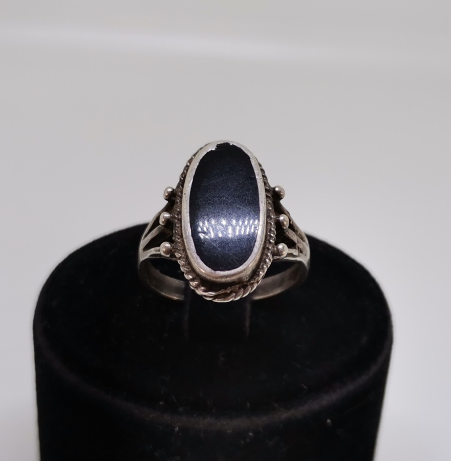 ÖZEL YAPIM ANTİKA GÜMÜŞ YÜZÜK