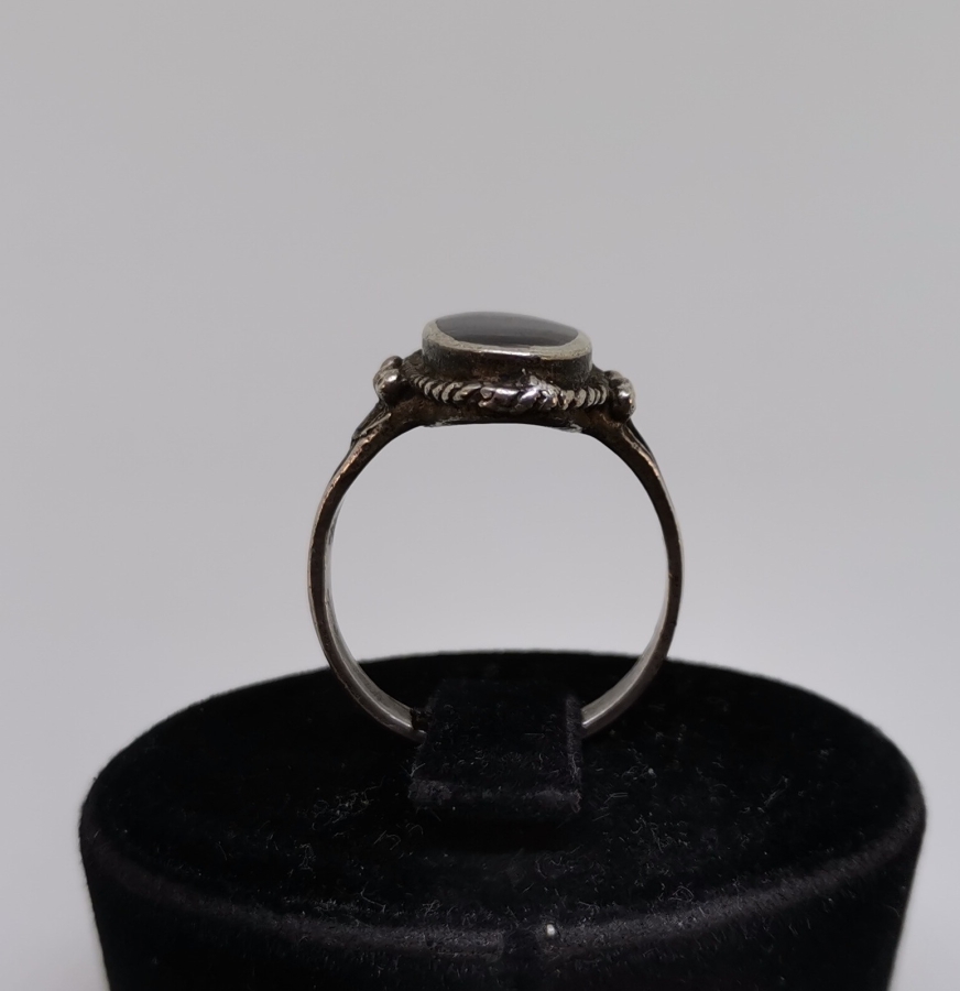 ÖZEL YAPIM ANTİKA GÜMÜŞ YÜZÜK