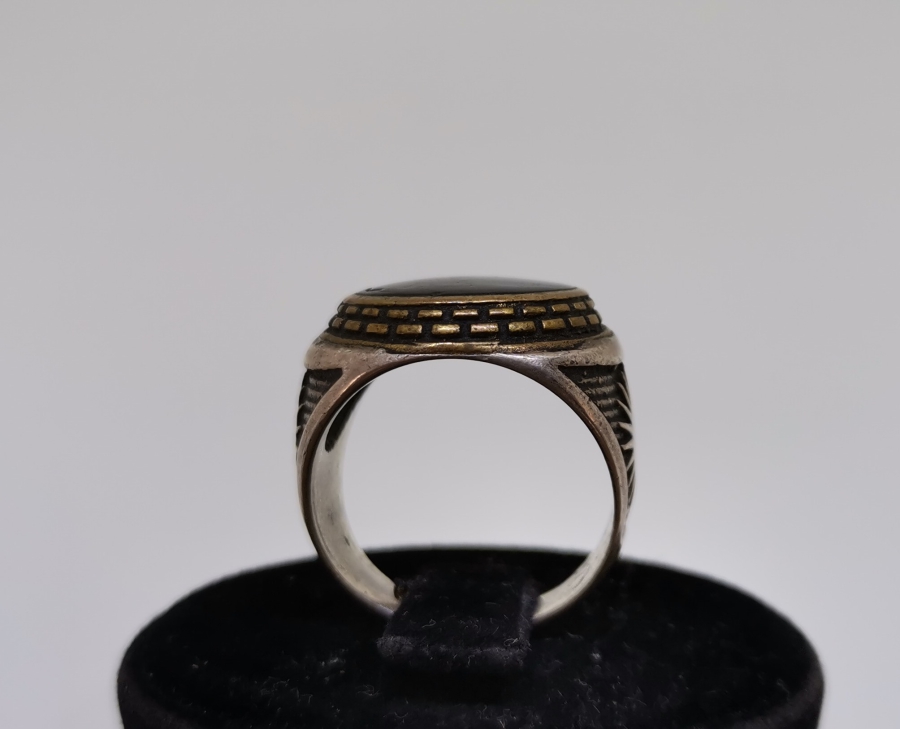 KABARTMA İŞÇİLİKLİ GÜMÜŞ YÜZÜK