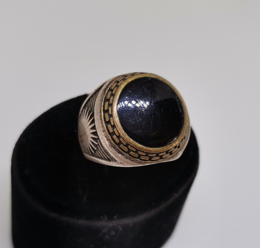 KABARTMA İŞÇİLİKLİ GÜMÜŞ YÜZÜK