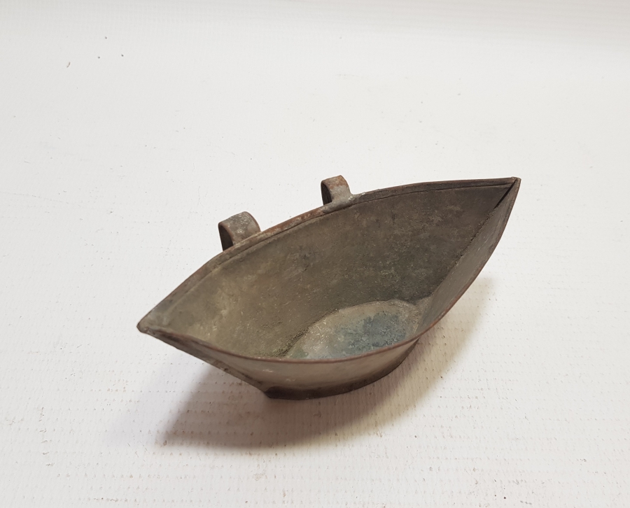 EL YAPIMI ANTİKA ÇAYCI JETONLUĞU - MARKALIĞI