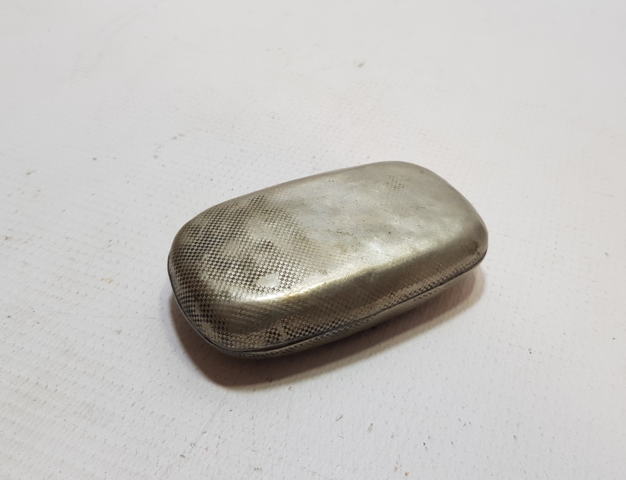 OSMANLI DÖNEMİ SAVATLI GÜMÜŞ TÜTÜN TABAKASI