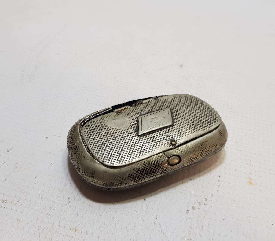 OSMANLI DÖNEMİ SAVATLI GÜMÜŞ TÜTÜN TABAKASI