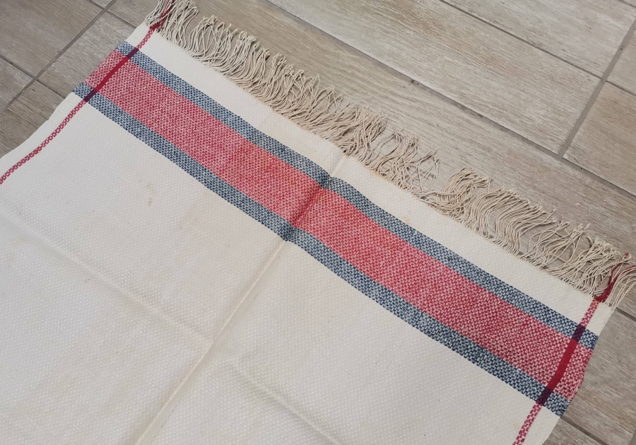 OSMANLI EL DOKUMA İPEKLİ HAVLU