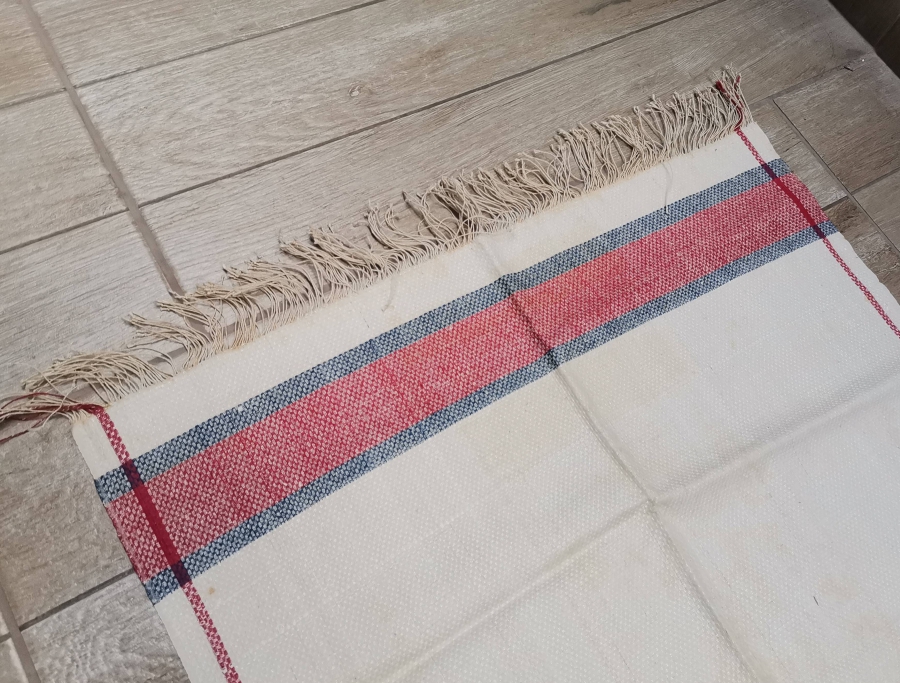 OSMANLI EL DOKUMA İPEKLİ HAVLU