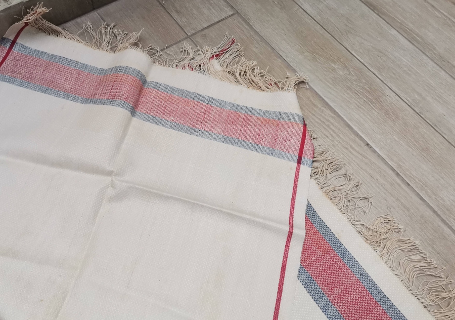 OSMANLI EL DOKUMA İPEKLİ HAVLU