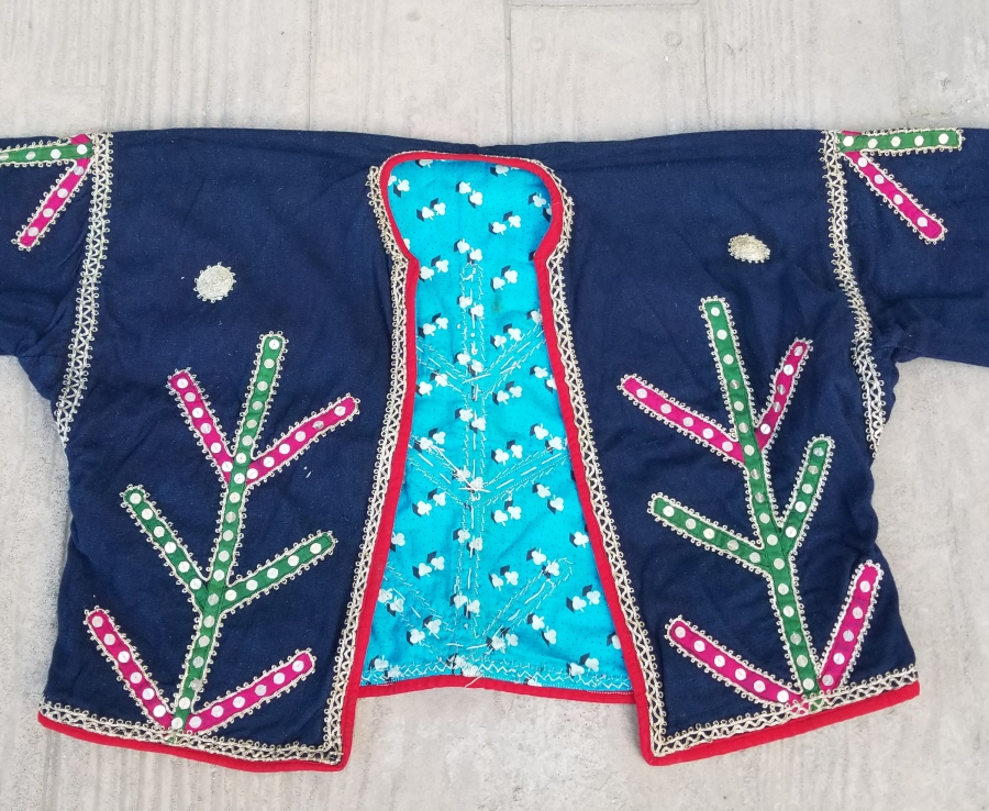 ÜZERİ HAYAT AĞAÇLI OSMANLI DÖNEMİ GELİN CEPKENİ