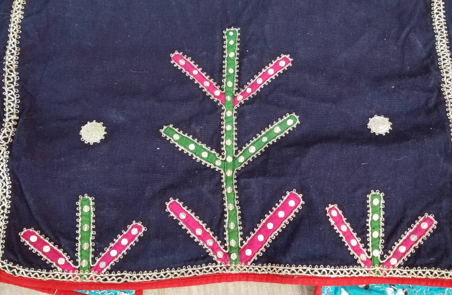 ÜZERİ HAYAT AĞAÇLI OSMANLI DÖNEMİ GELİN CEPKENİ