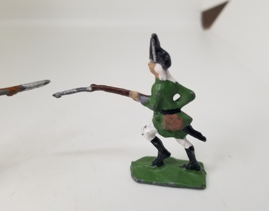 EL BOYAMA ANTİKA 2 ADET KURŞUN ASKER