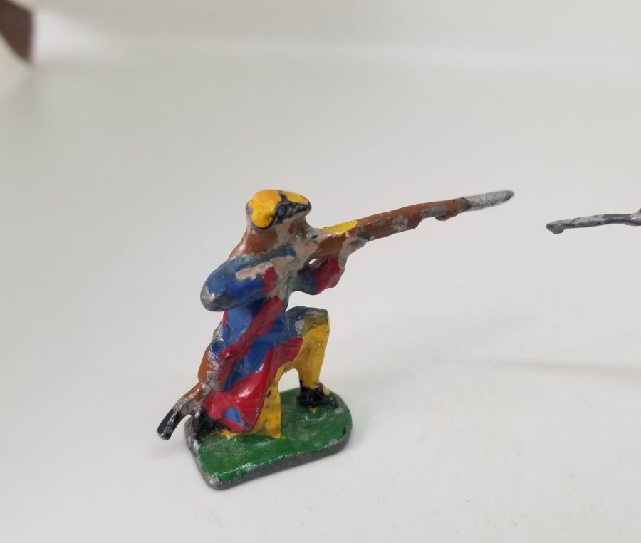 EL BOYAMA ANTİKA 2 ADET KURŞUN ASKER