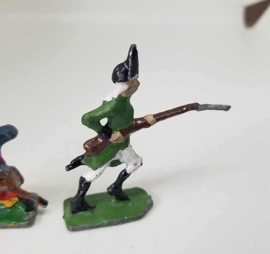 EL BOYAMA ANTİKA 2 ADET KURŞUN ASKER