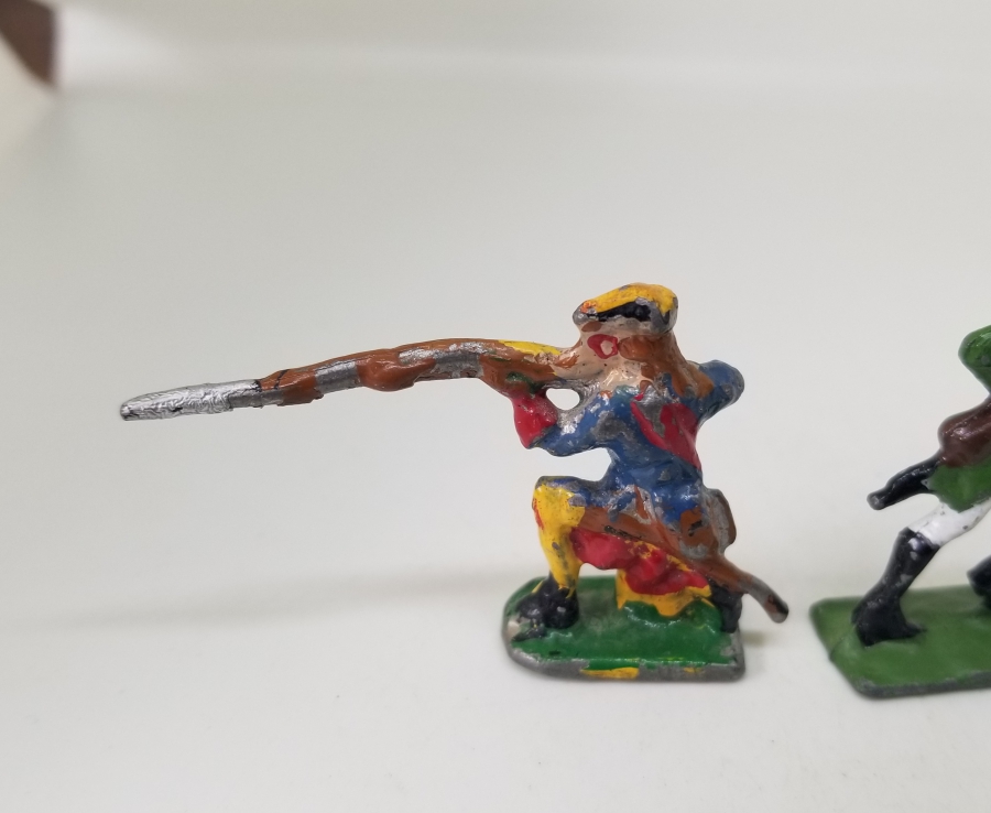 EL BOYAMA ANTİKA 2 ADET KURŞUN ASKER