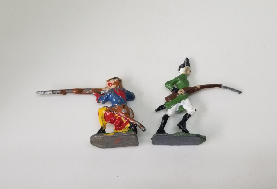 EL BOYAMA ANTİKA 2 ADET KURŞUN ASKER