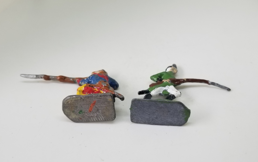 EL BOYAMA ANTİKA 2 ADET KURŞUN ASKER