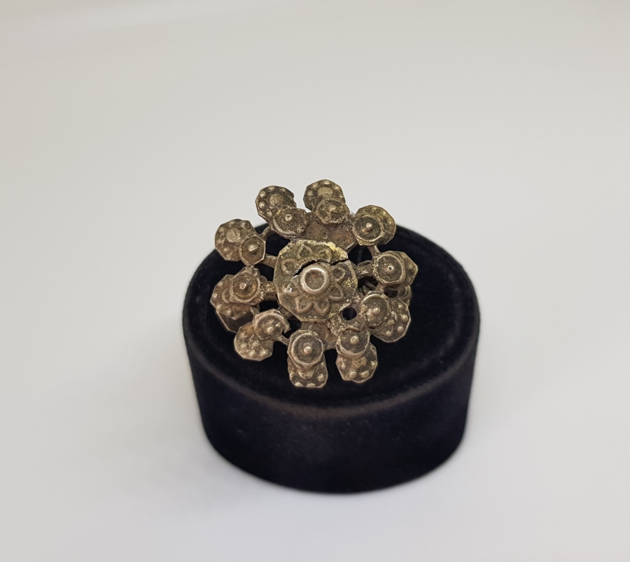 KABARTMA İŞÇİLİKLİ EL YAPIMI OSMANLI DÖNEMİ YÜZÜK