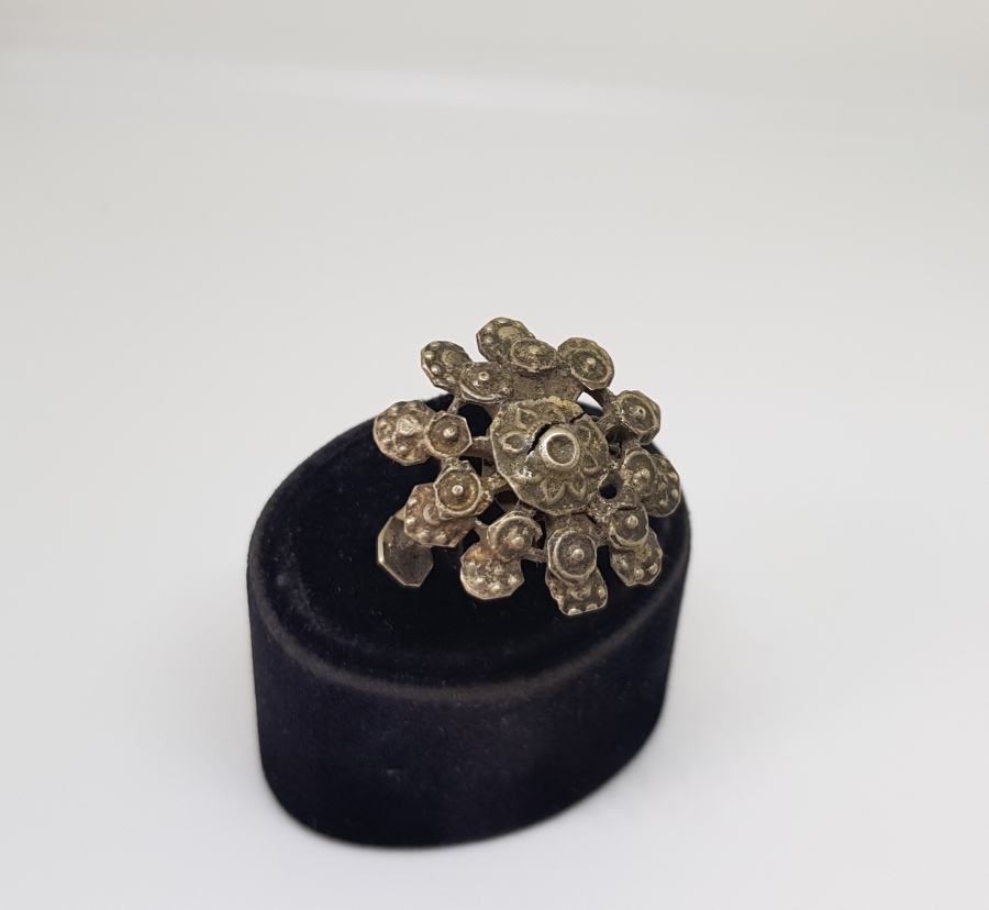 KABARTMA İŞÇİLİKLİ EL YAPIMI OSMANLI DÖNEMİ YÜZÜK